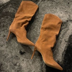 NWT Schutz Studded Suede Boots